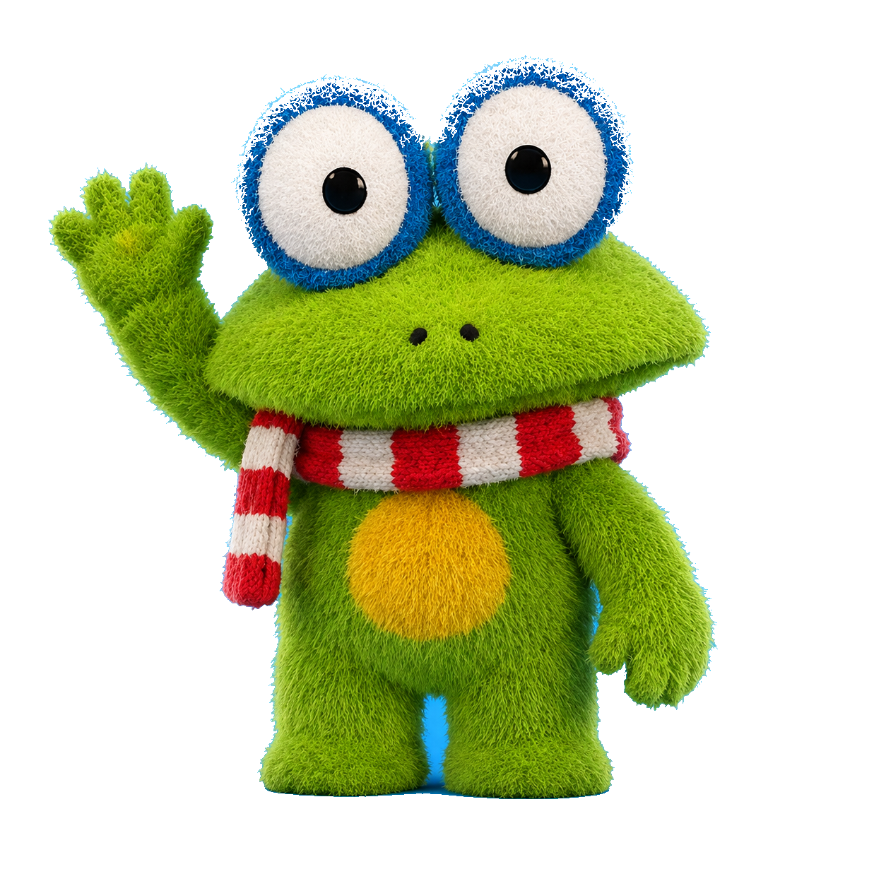 Fonix Frog waving
